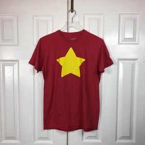 Red Steven Universe Cartoon Network Shirt Large